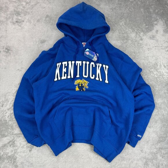 NEW Soffe University of Kentucky Wildcats Graphic Hoodie Pullover Sweatshirt L - Picture 1 of 7
